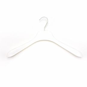 Вешалка для одежды, цвет белый, L=42см, ширина плеча 2,6см
